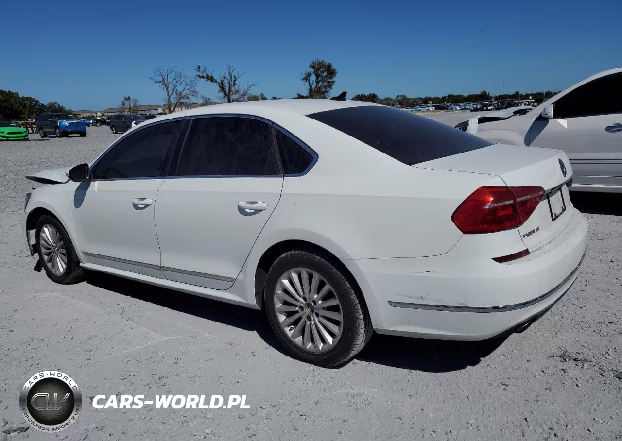 2016 Volkswagen Passat Se VIN:1VWBT7A30GC027500 - 2