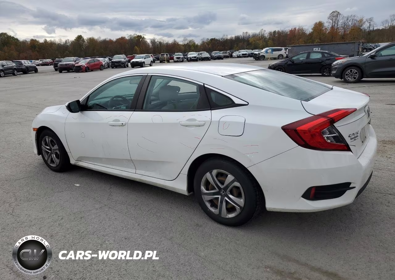 2018 Honda Civic Lx VIN:2HGFC2F55JH591134 - 2