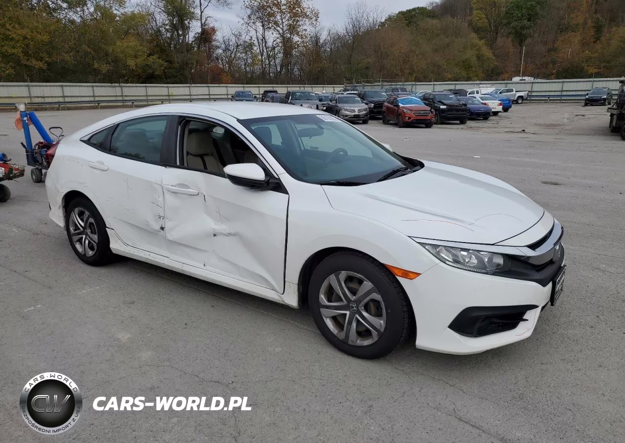 2018 Honda Civic Lx VIN:2HGFC2F55JH591134 - 4