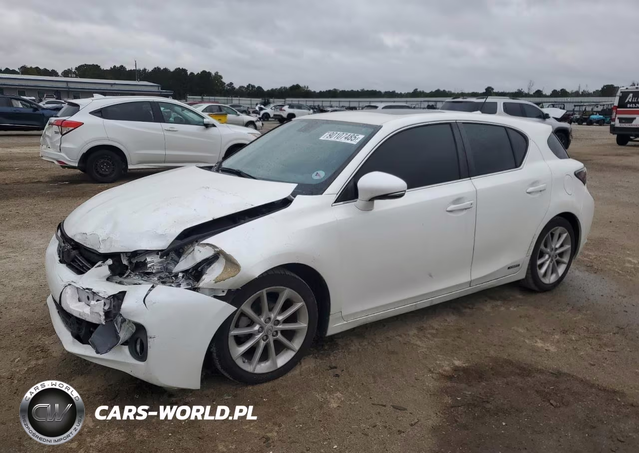 2012 Lexus Ct 200 VIN:JTHKD5BH7C2113223 - 1