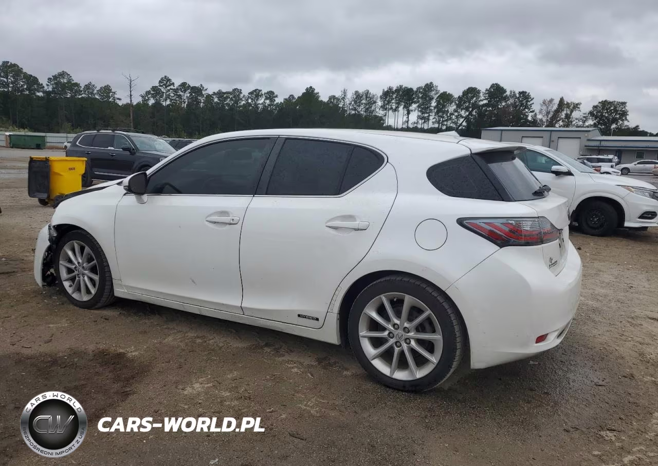 2012 Lexus Ct 200 VIN:JTHKD5BH7C2113223 - 2