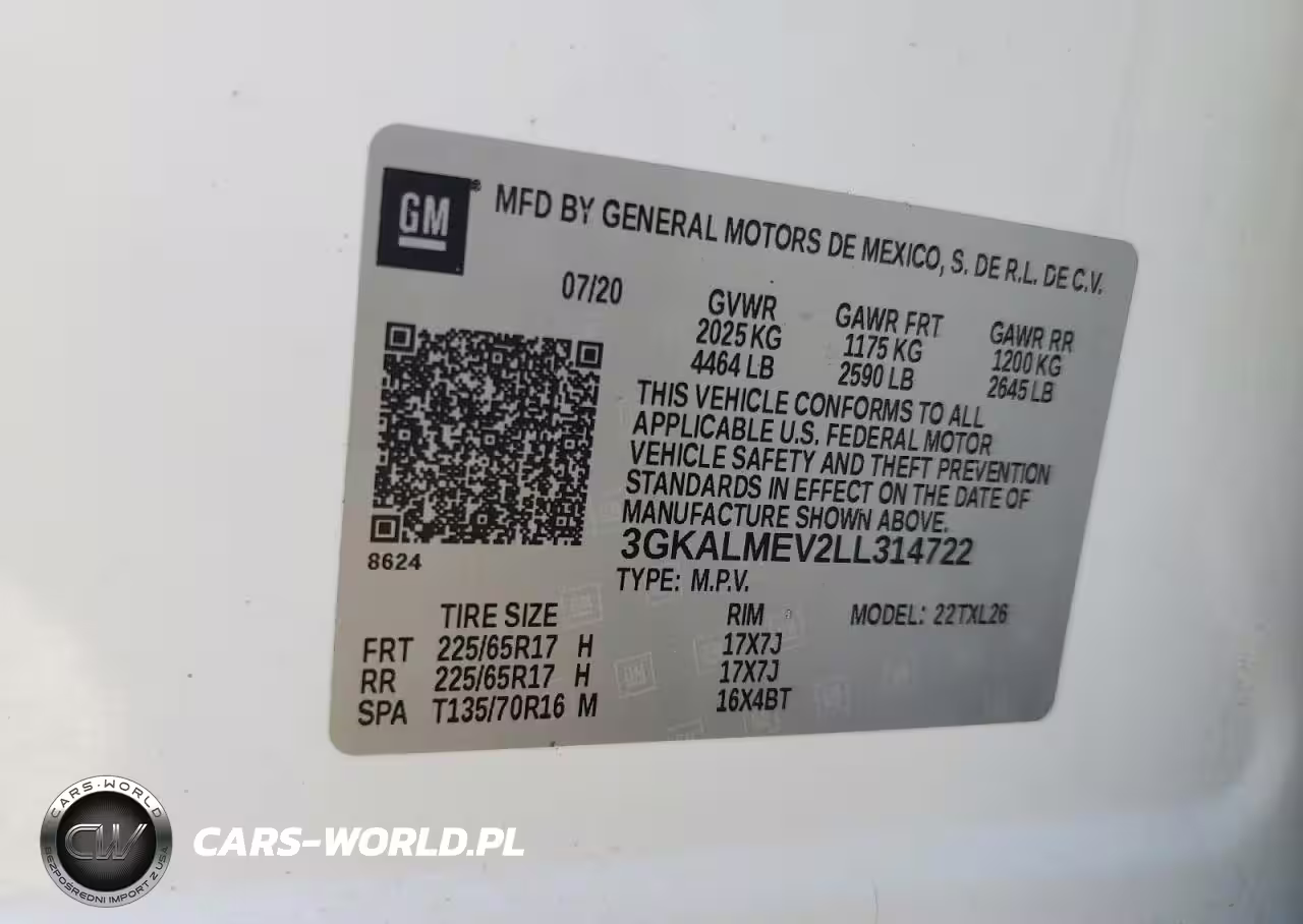 2020 GMC Terrain Sle VIN:3GKALMEV2LL314722 - 13