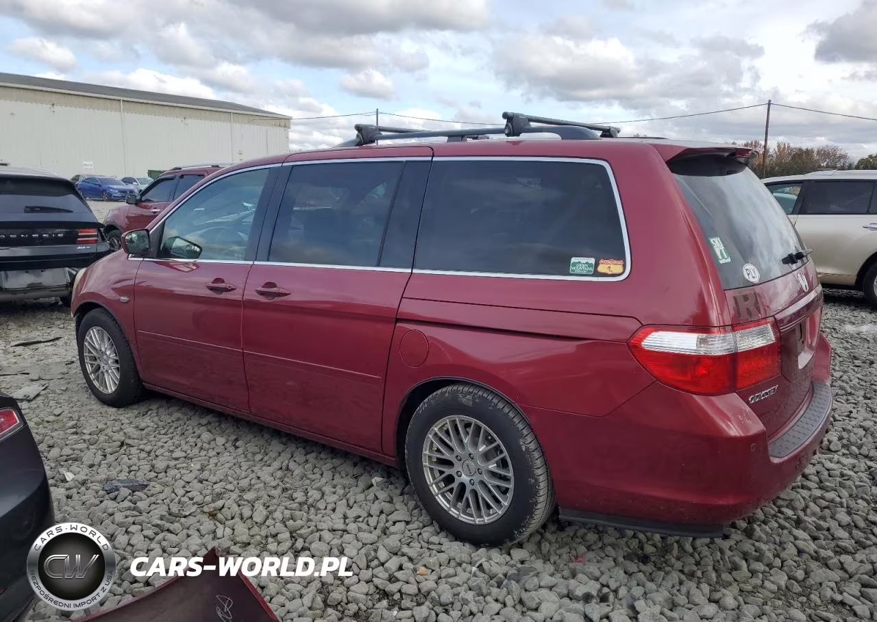 2006 Honda Odyssey Exl VIN:5FNRL38626B426940 - 2