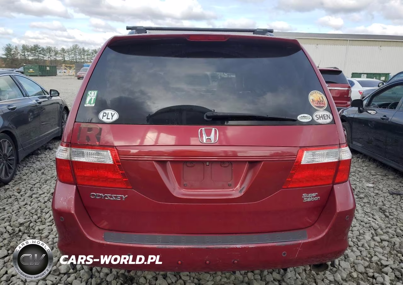 2006 Honda Odyssey Exl VIN:5FNRL38626B426940 - 6