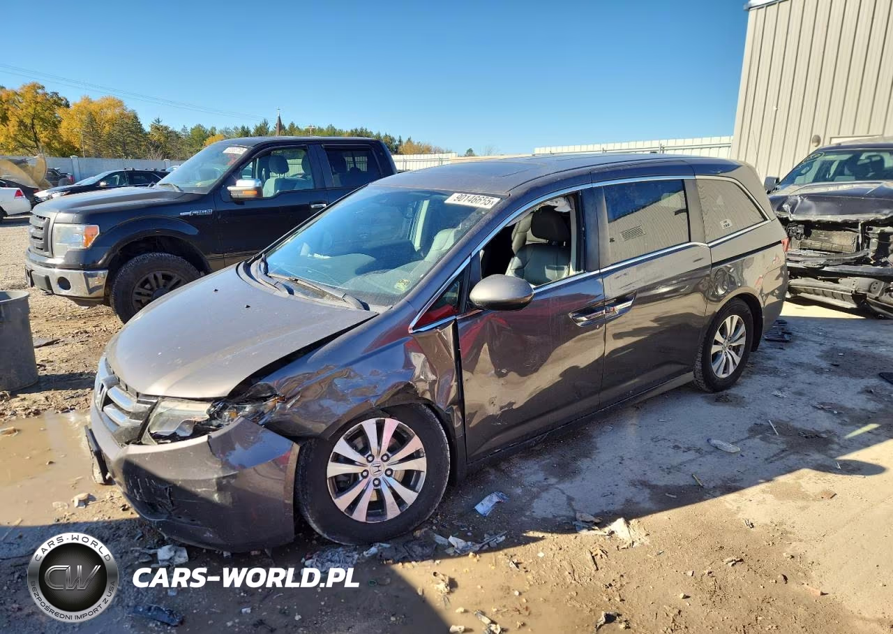 2015 Honda Odyssey Exl VIN:5FNRL5H62FB004050 - 1