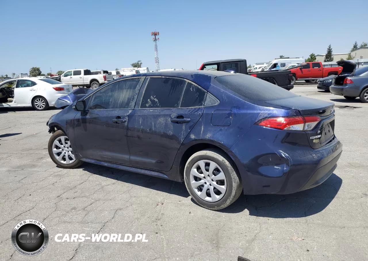 2021 Toyota Corolla Le VIN:5YFEPMAE1MP187022 - 2