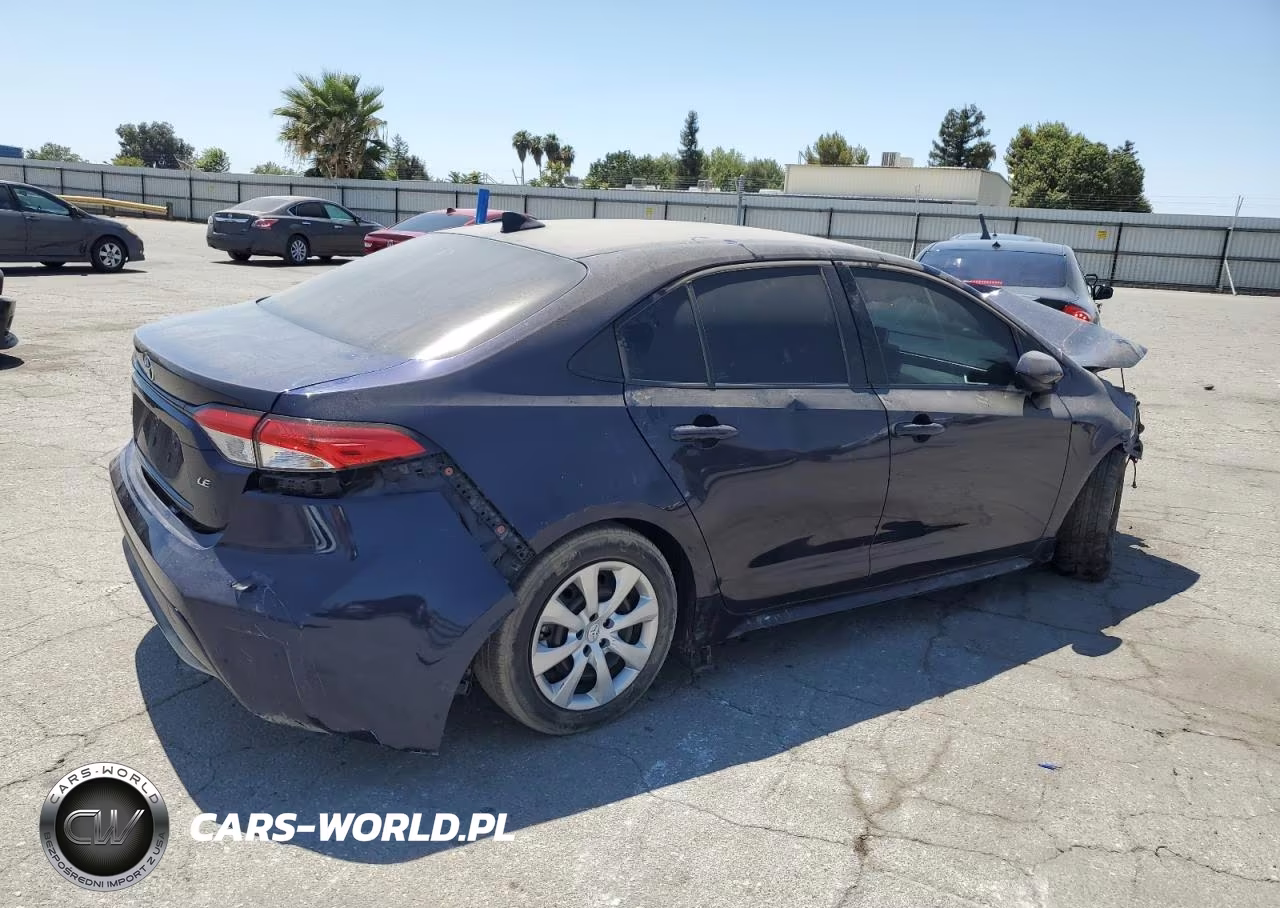 2021 Toyota Corolla Le VIN:5YFEPMAE1MP187022 - 3