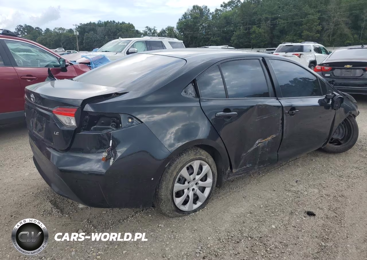 2021 Toyota Corolla Le VIN:JTDEPMAE9MJ124965 - 3