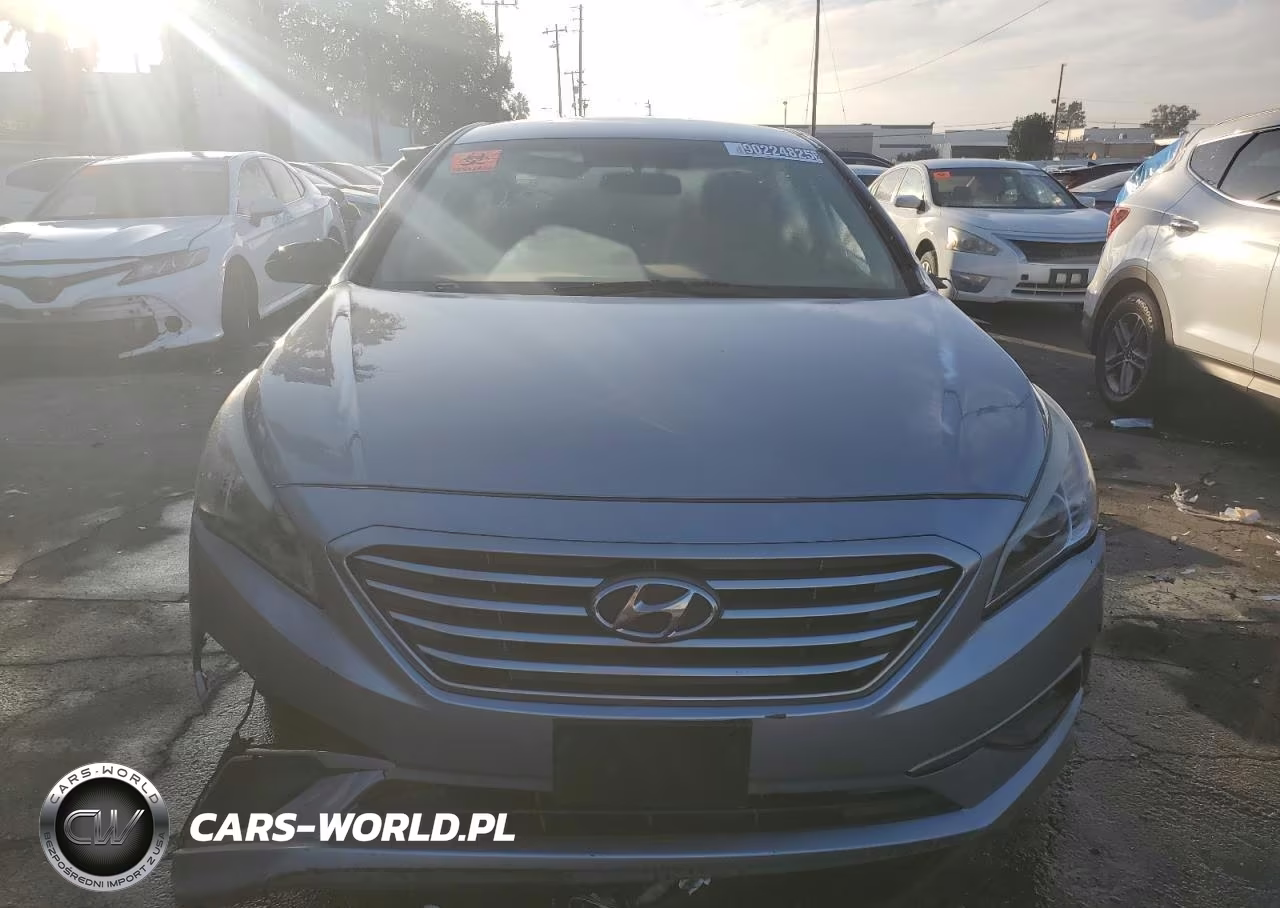 2016 Hyundai Sonata Base VIN:5NPE24AF9GH395366 - 5