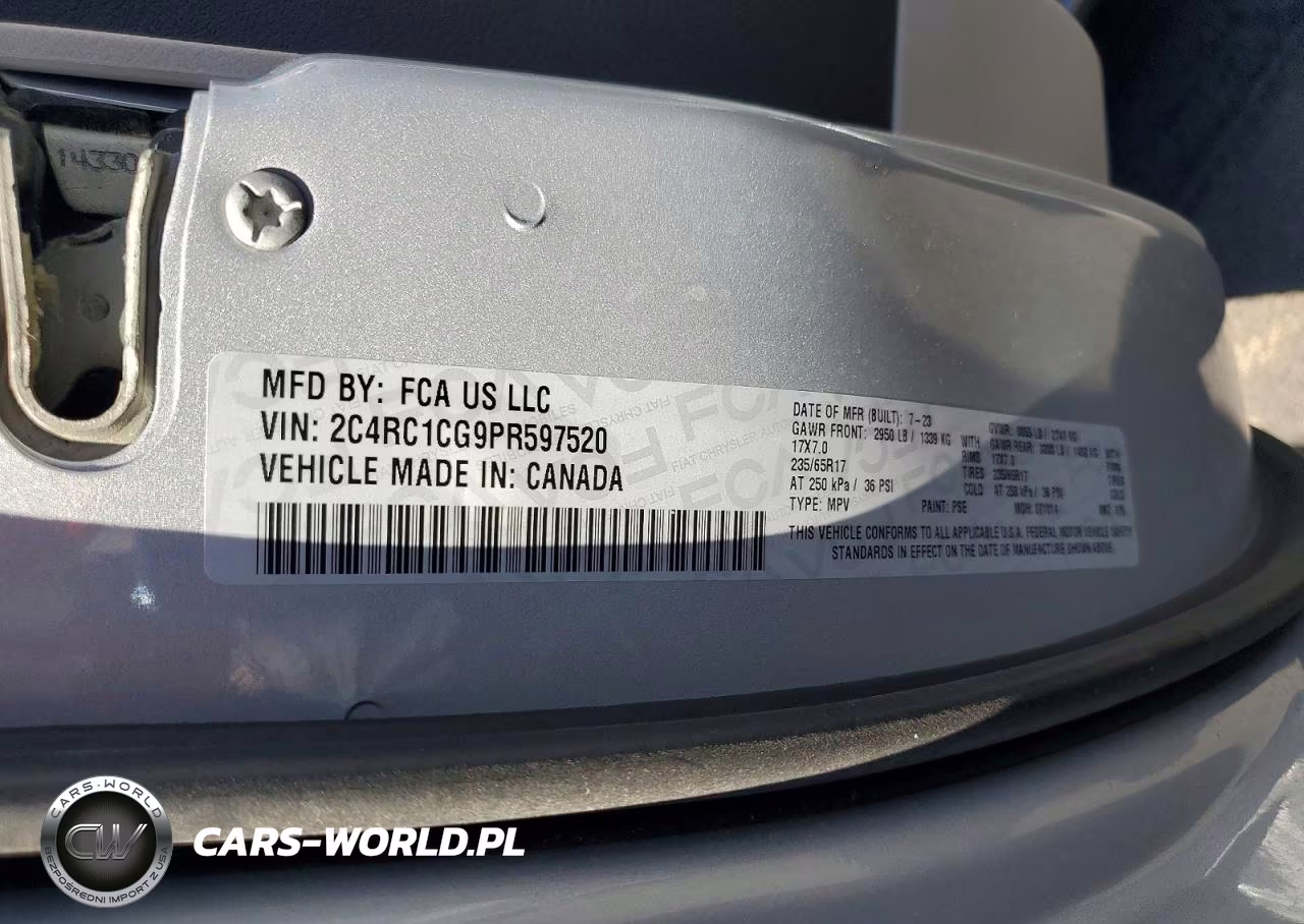 2023 Chrysler Voyager Lx VIN:2C4RC1CG9PR597520 - 14
