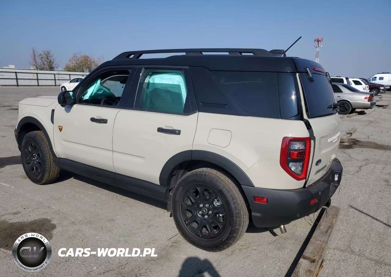 2025 Ford Bronco Sport Badlands VIN:3FMCR9DA6SRF01502 - 2
