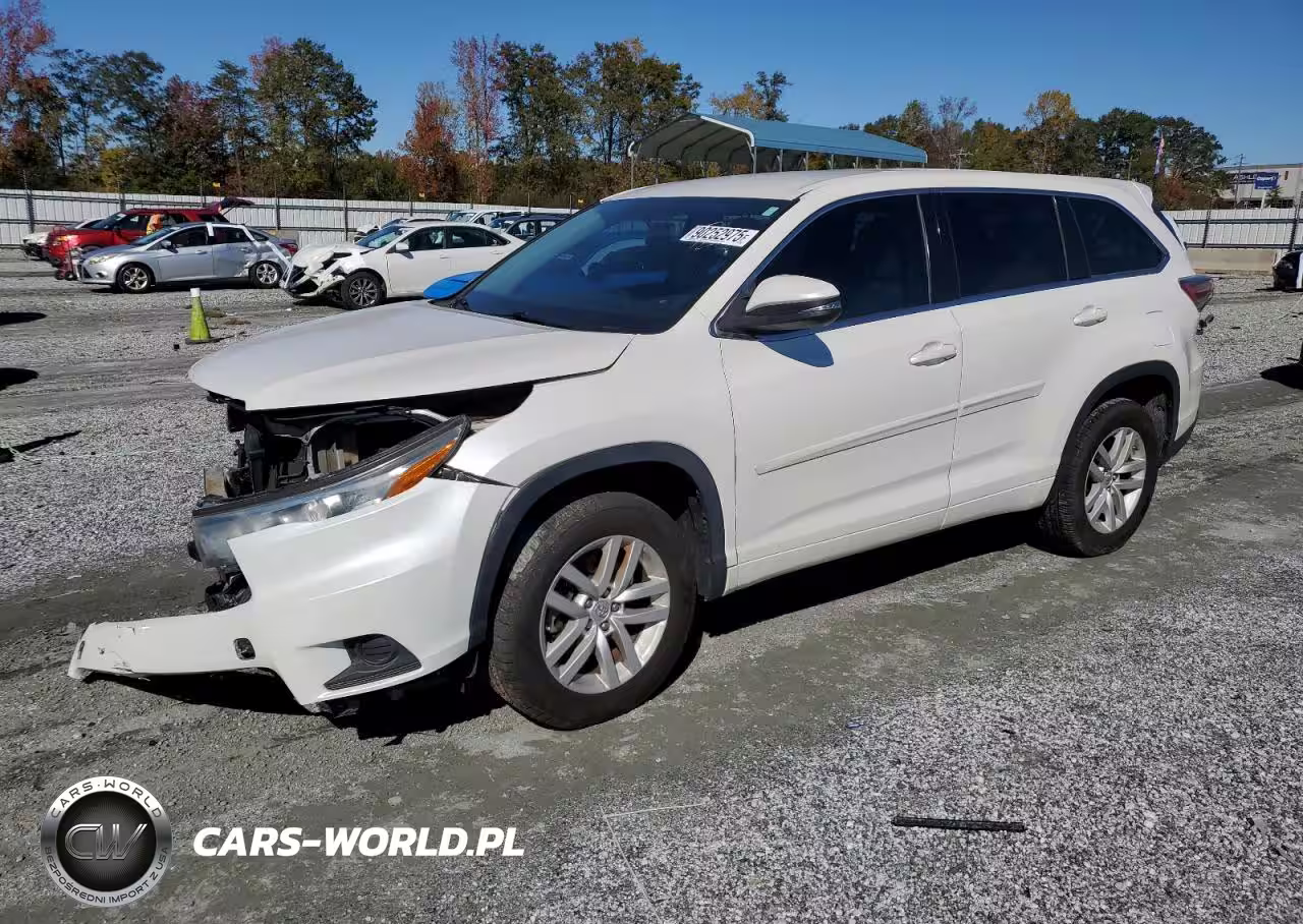 2015 Toyota Highlander Le