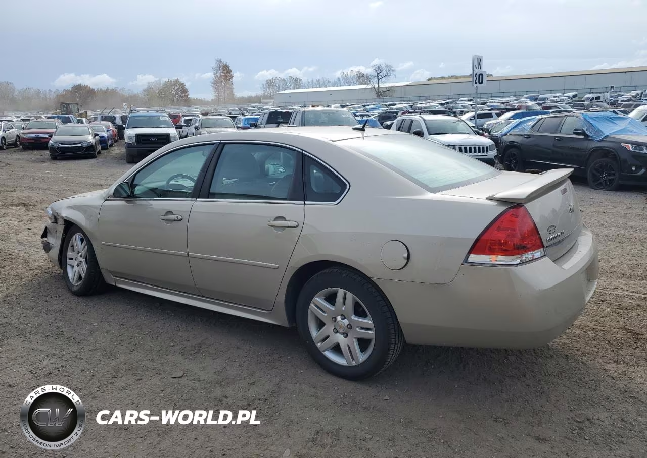 2011 Chevrolet Impala Lt VIN:2G1WG5EK9B1105536 - 2