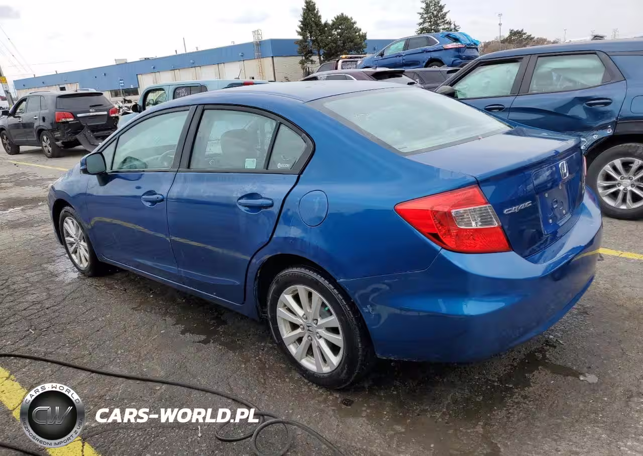 2012 Honda Civic Exl VIN:19XFB2F93CE075969 - 2