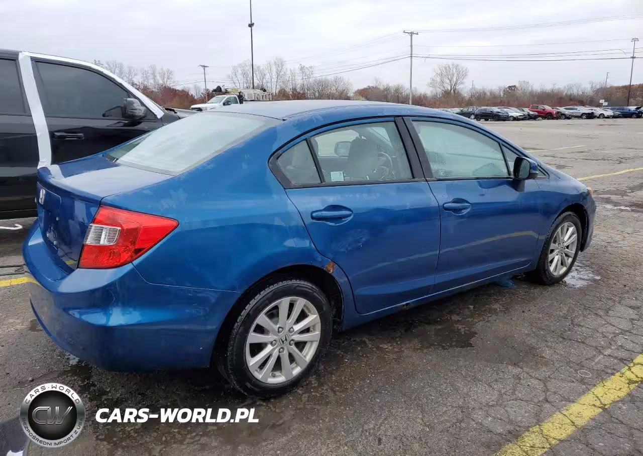 2012 Honda Civic Exl VIN:19XFB2F93CE075969 - 3