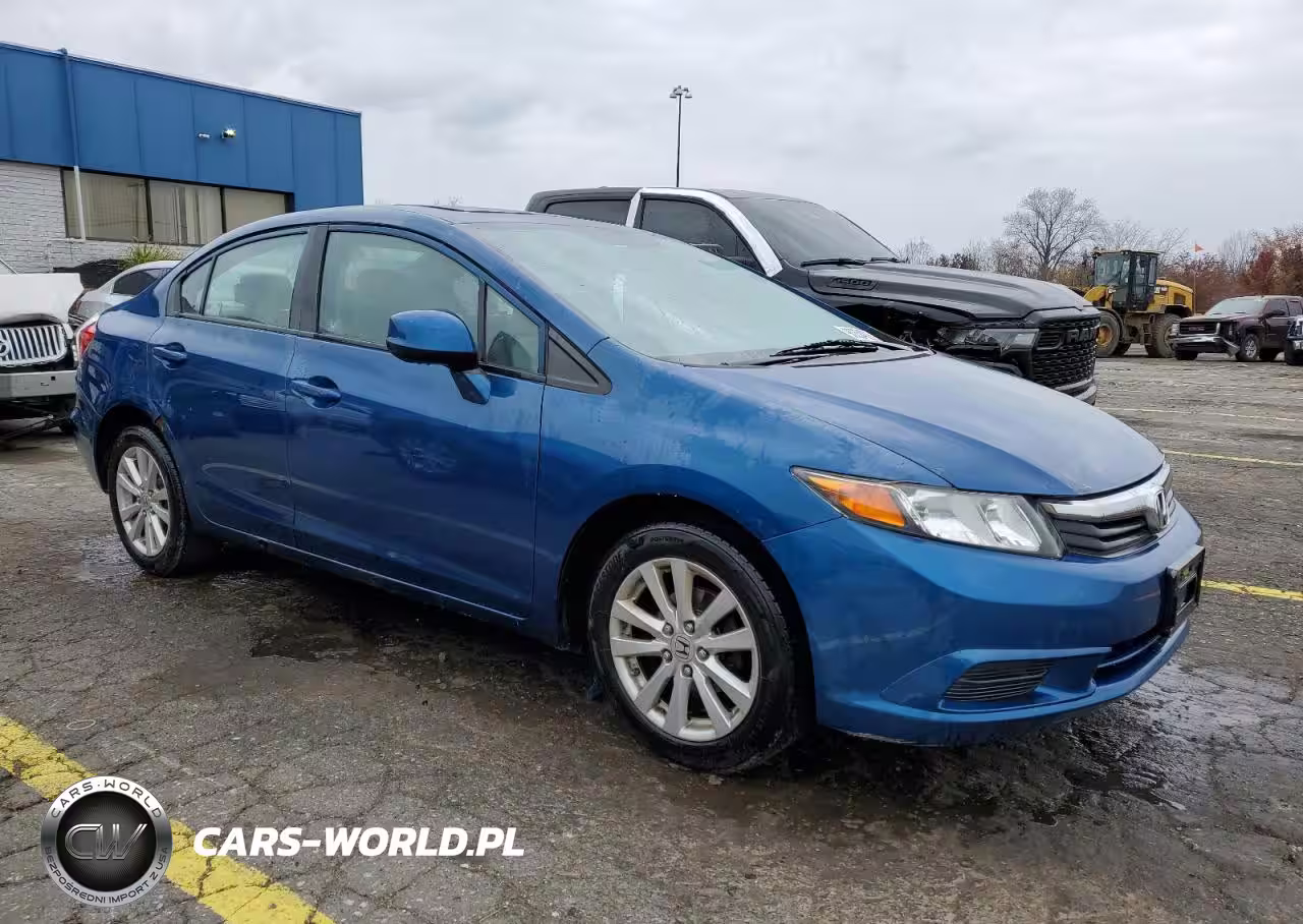 2012 Honda Civic Exl VIN:19XFB2F93CE075969 - 4