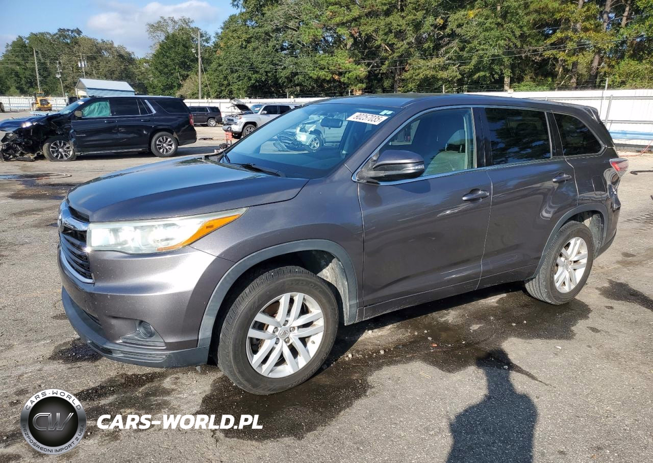 2015 Toyota Highlander Le