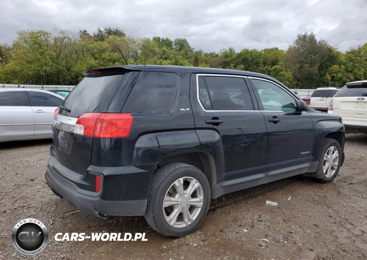 2017 GMC Terrain Sle VIN:2GKALMEK0H6315725 - 3