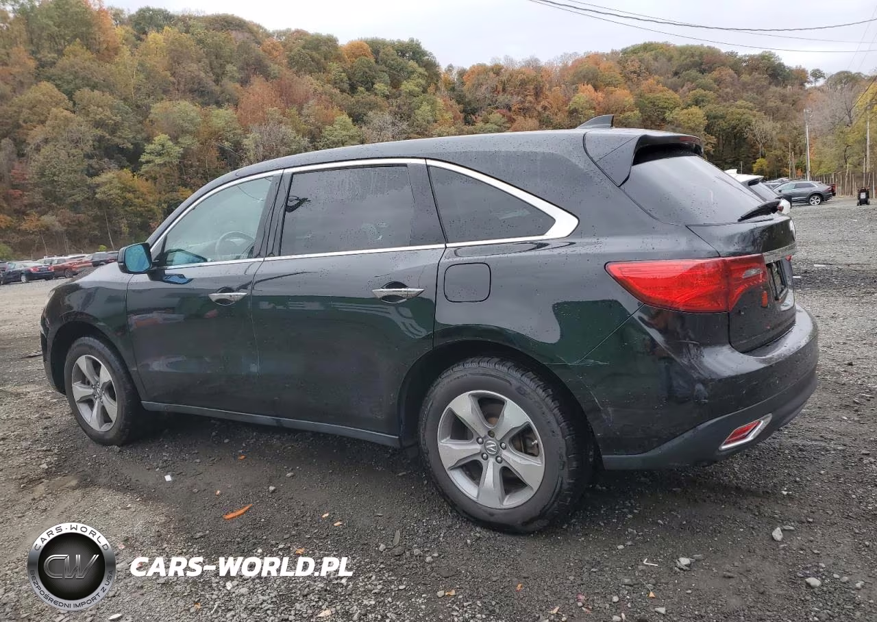 2015 Acura Mdx VIN:5FRYD4H28FB016427 - 2