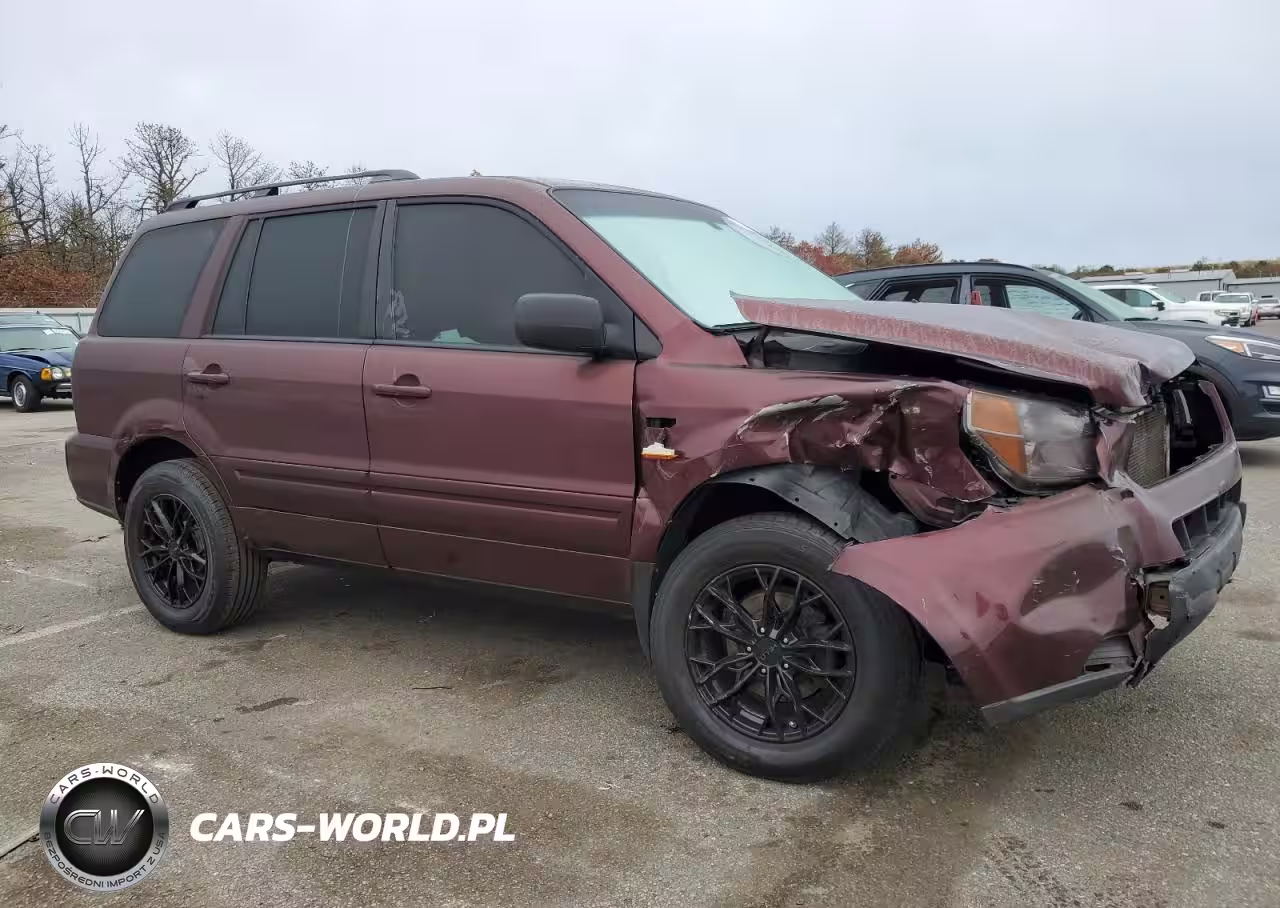 2008 Honda Pilot Vp VIN:5FNYF18268B041131 - 4