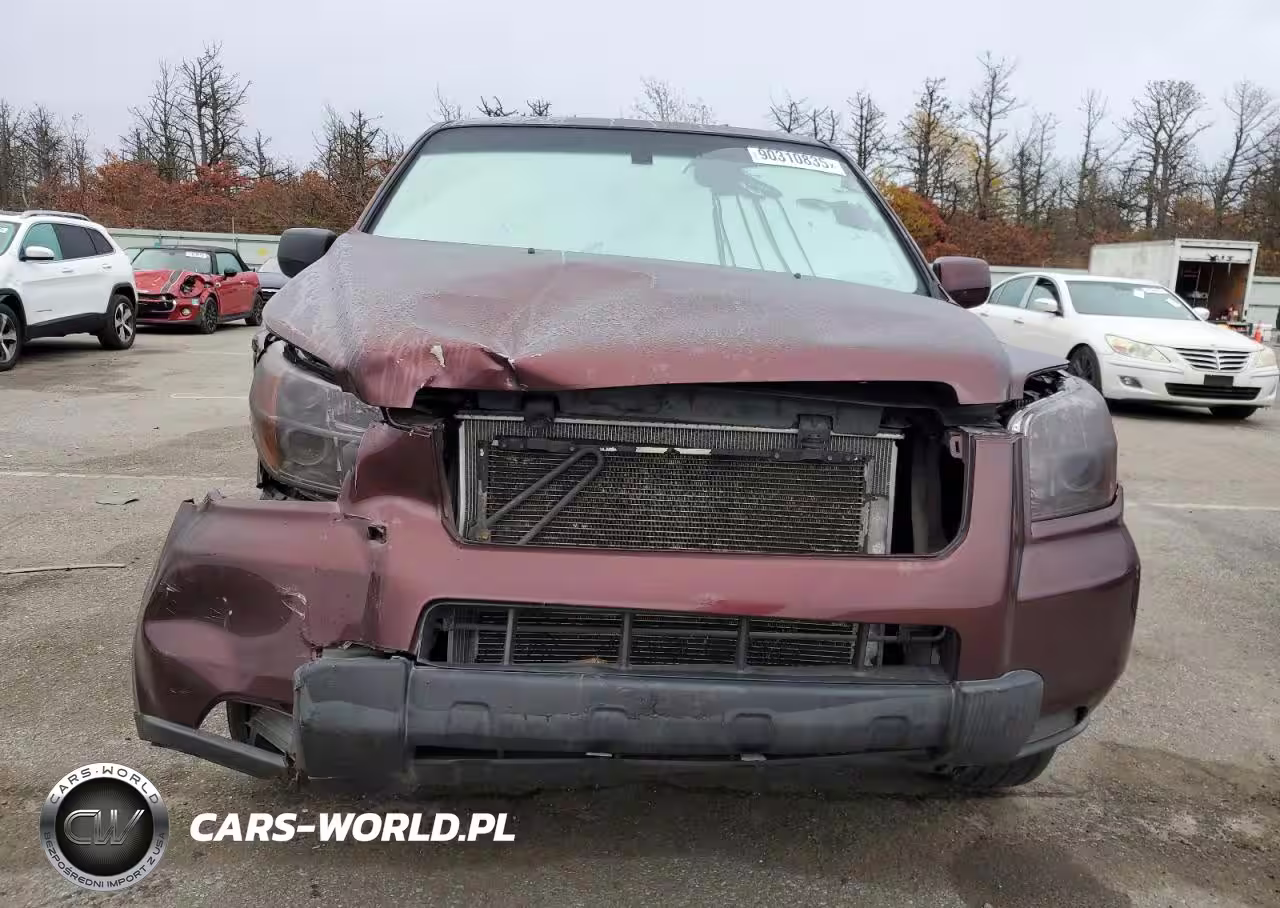 2008 Honda Pilot Vp VIN:5FNYF18268B041131 - 5