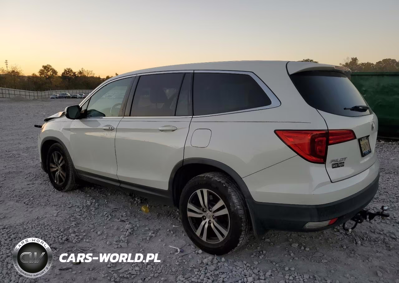 2017 Honda Pilot Exl VIN:5FNYF5H55HB030087 - 2