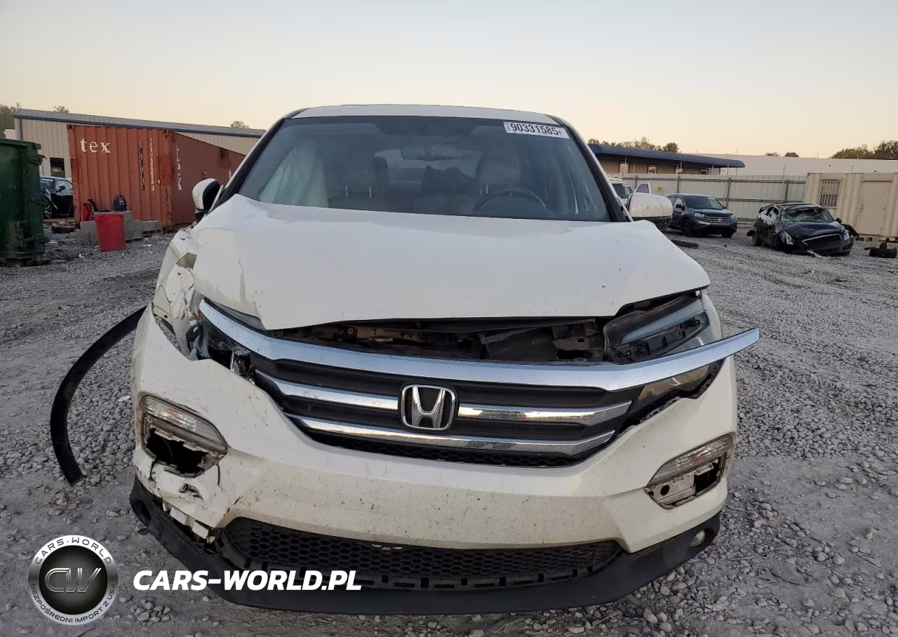 2017 Honda Pilot Exl VIN:5FNYF5H55HB030087 - 5