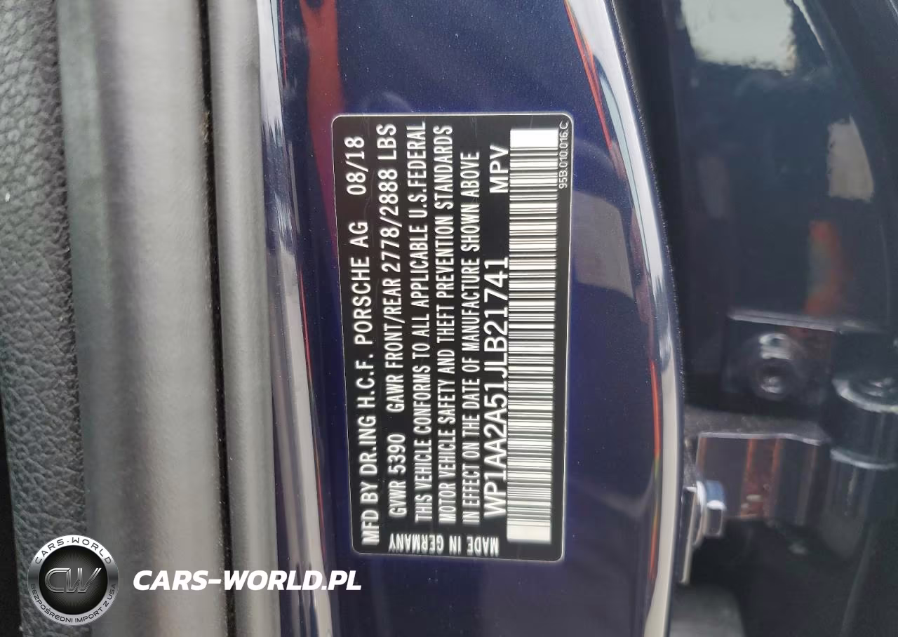 2018 Porsche Macan VIN:WP1AA2A51JLB21741 - 13