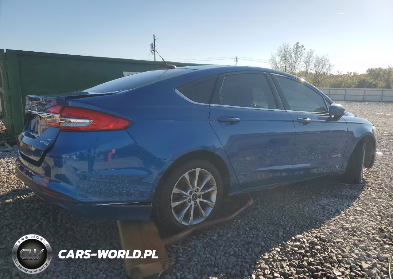 2017 Ford Fusion Se Hybrid VIN:3FA6P0LU2HR223355 - 3