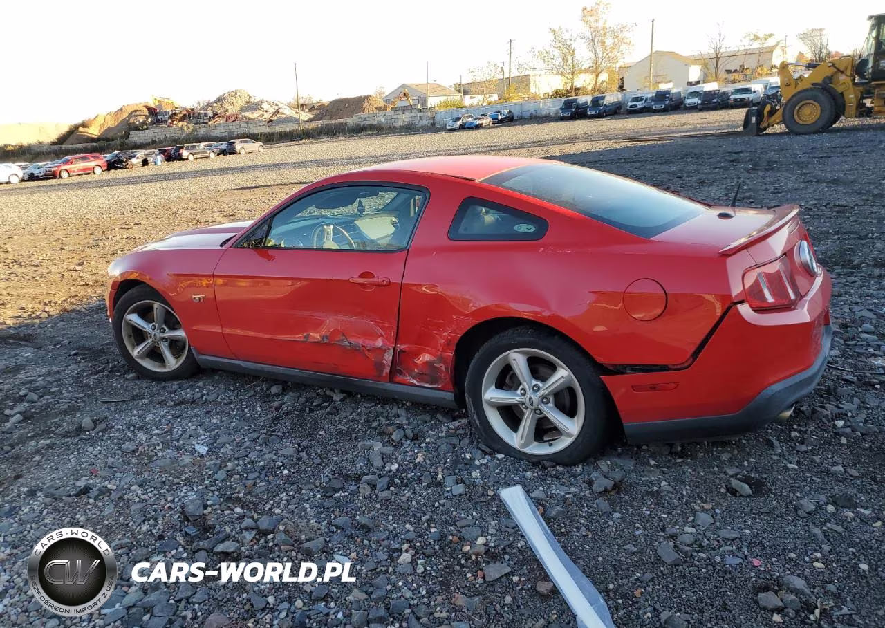 2010 Ford Mustang Gt VIN:1ZVBP8CH2A5155610 - 2