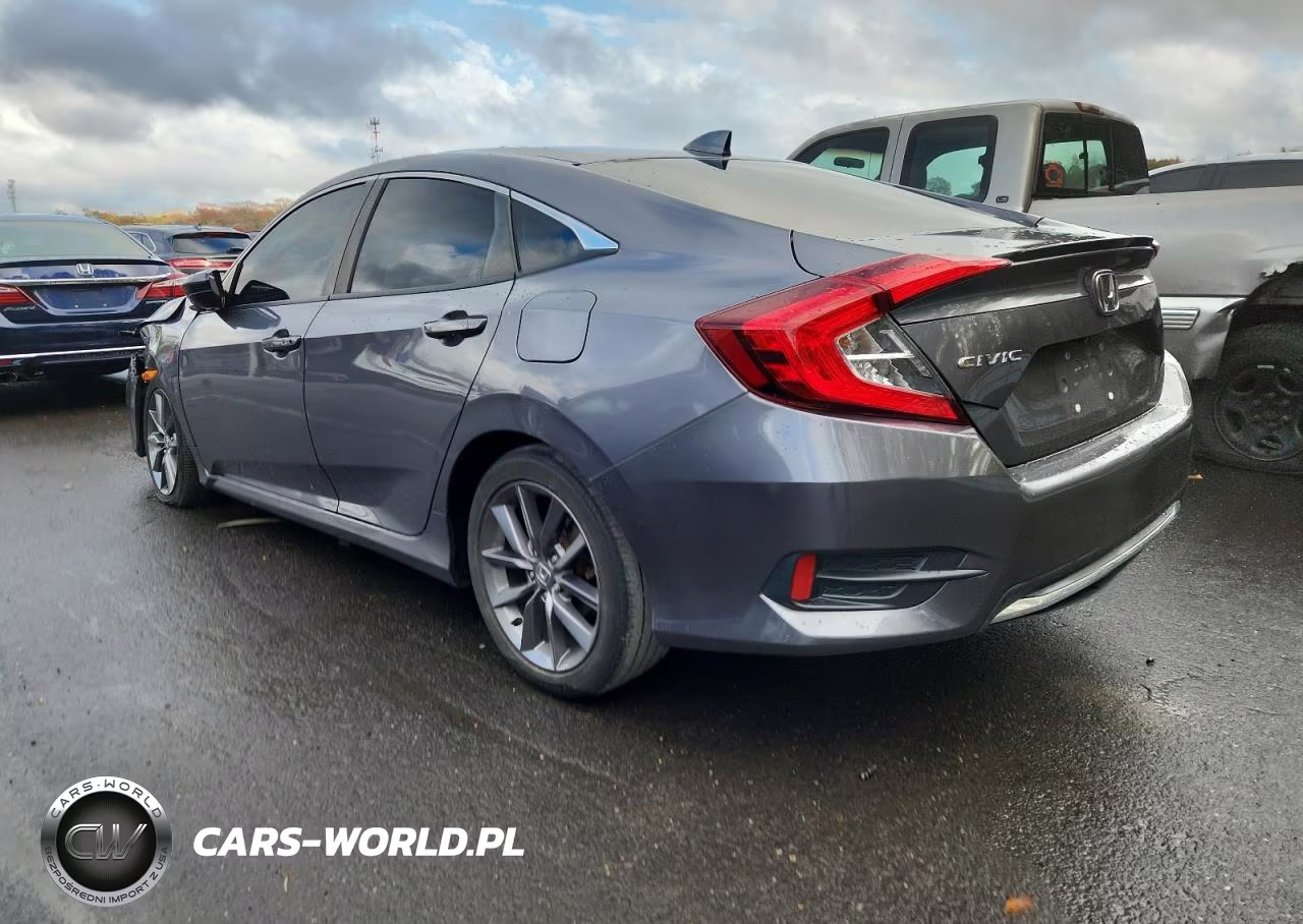 2020 Honda Civic Ex VIN:19XFC1F38LE209992 - 2