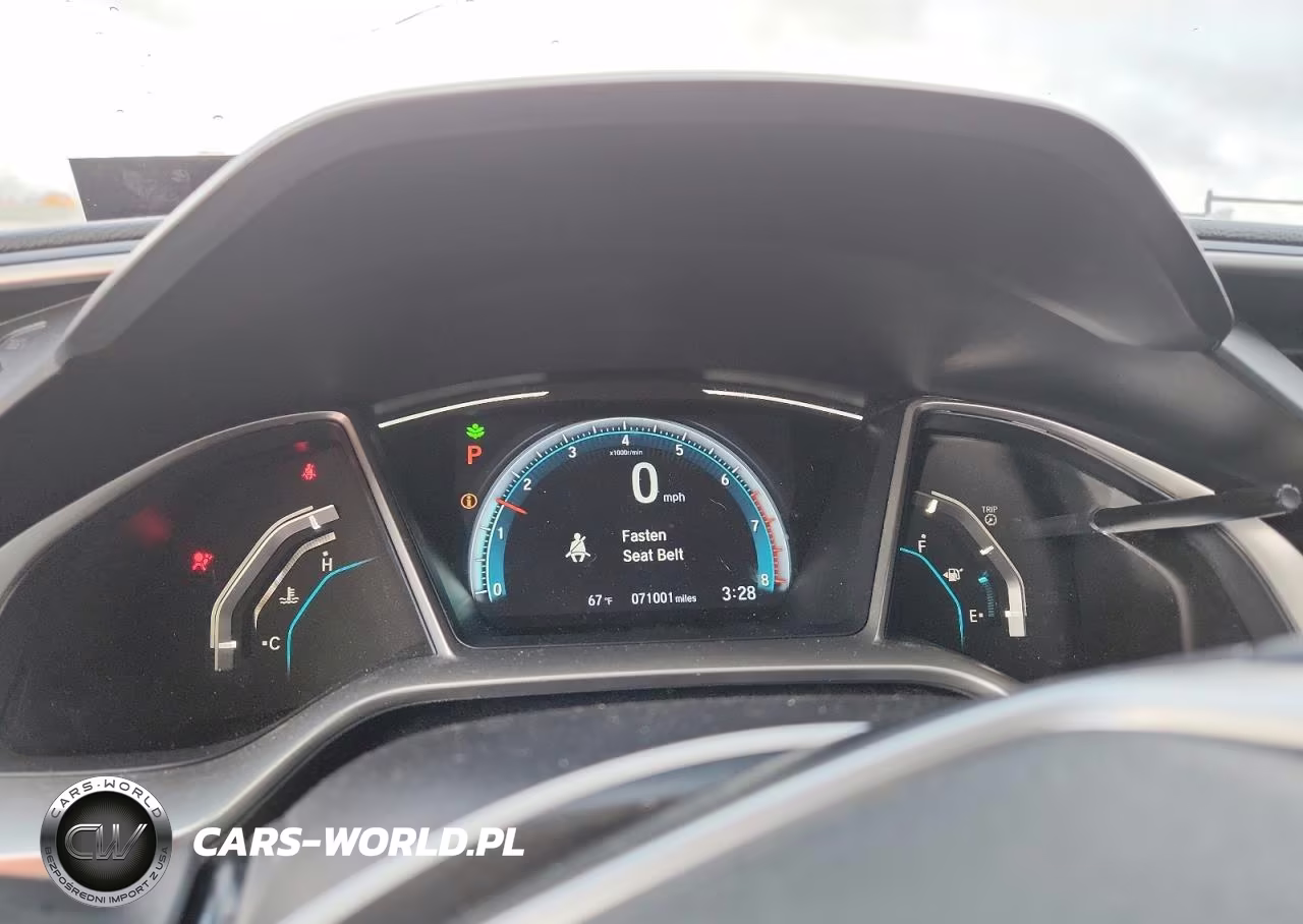 2020 Honda Civic Ex VIN:19XFC1F38LE209992 - 9
