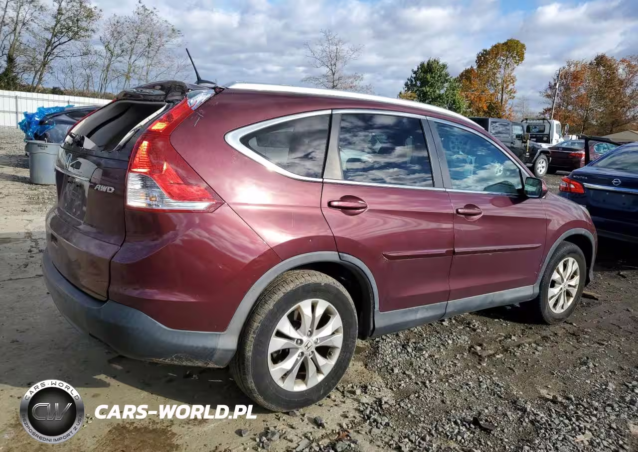 2014 Honda Cr-V Exl VIN:5J6RM4H75EL009667 - 3