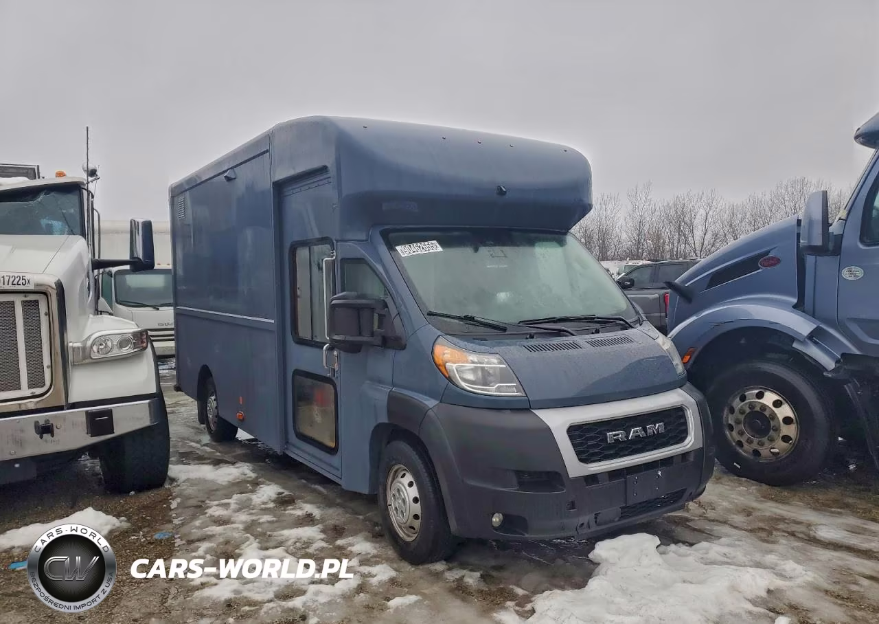 2022 Ram Promaster 3500 Delivery Van VIN:3C7WRVMGXNE136545 - 4