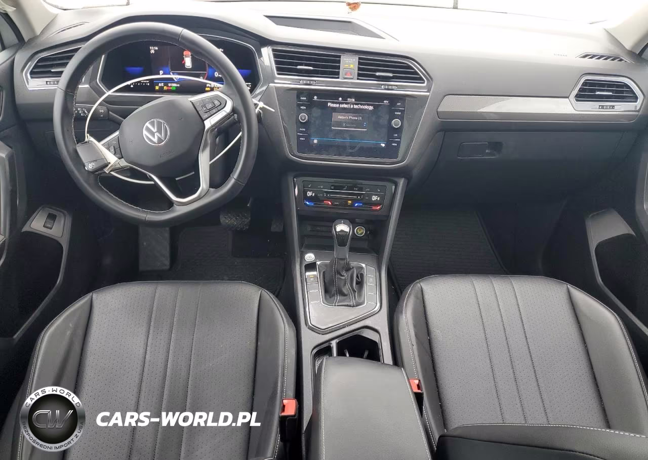 2022 Volkswagen Tiguan Se VIN:3VV3B7AX3NM012340 - 8