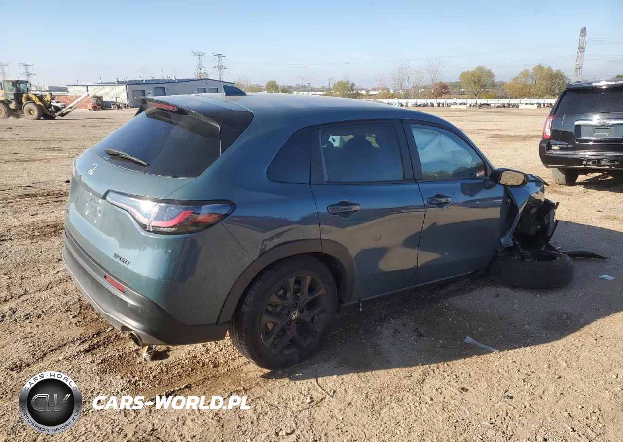 2025 Honda Hr-V Sport VIN:3CZRZ2H58SM721606 - 3