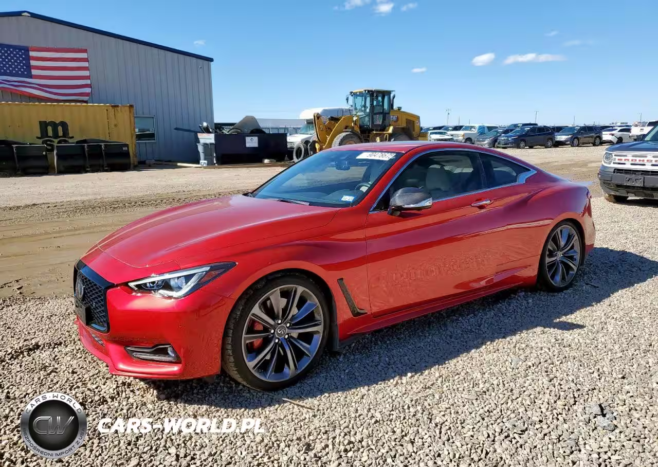 2022 Infiniti Q60 Red Sport 400