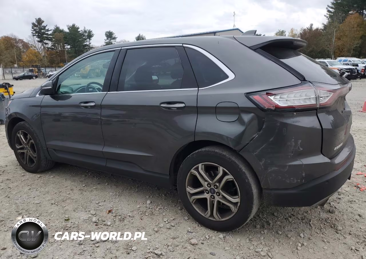 2015 Ford Edge Titanium VIN:2FMTK4K95FBB82839 - 2