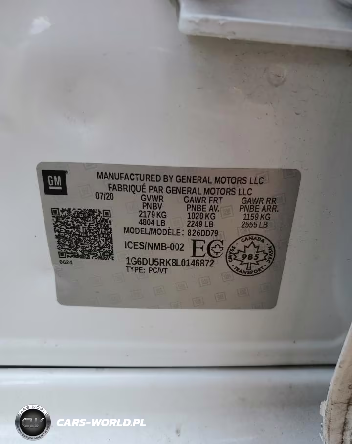 2020 Cadillac Ct5 Sport VIN:1G6DU5RK8L0146872 - 12