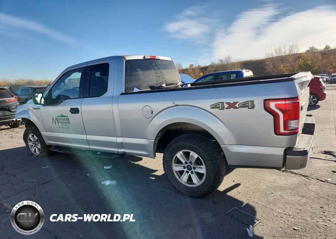 2017 Ford F150 Super Cab VIN:1FTFX1EF3HKD09034 - 2