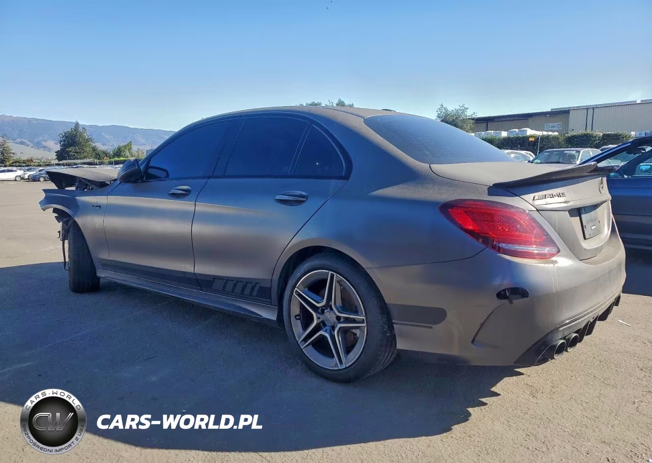 2019 Mercedes-Benz C 43 Amg VIN:55SWF6EB9KU292899 - 2