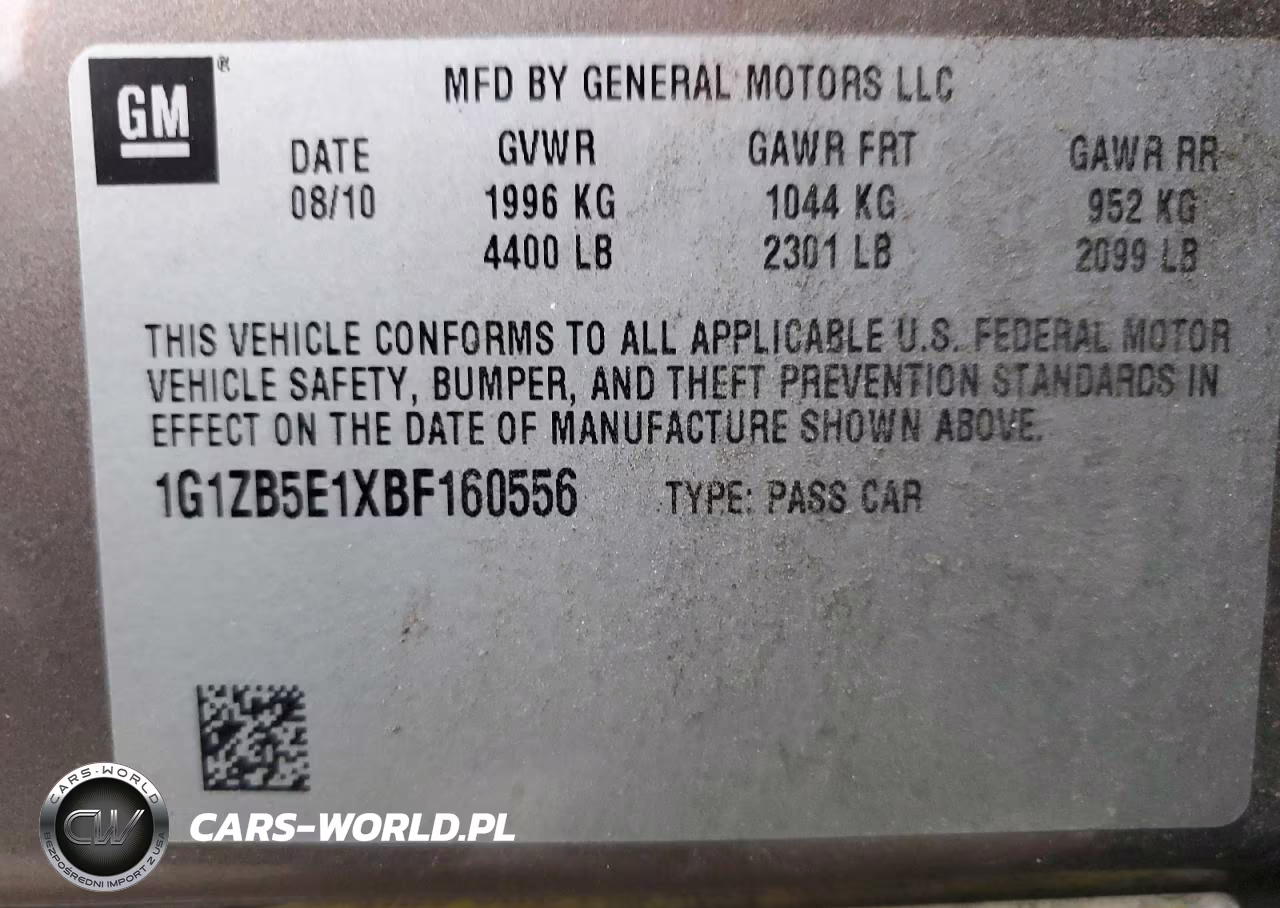 2011 Chevrolet Malibu Ls VIN:1G1ZB5E1XBF160556 - 12