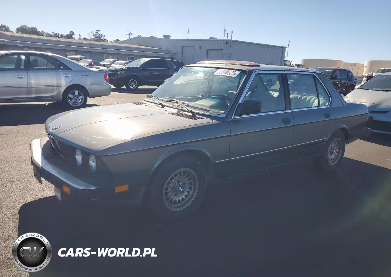 1985 BMW 528 E Automatic