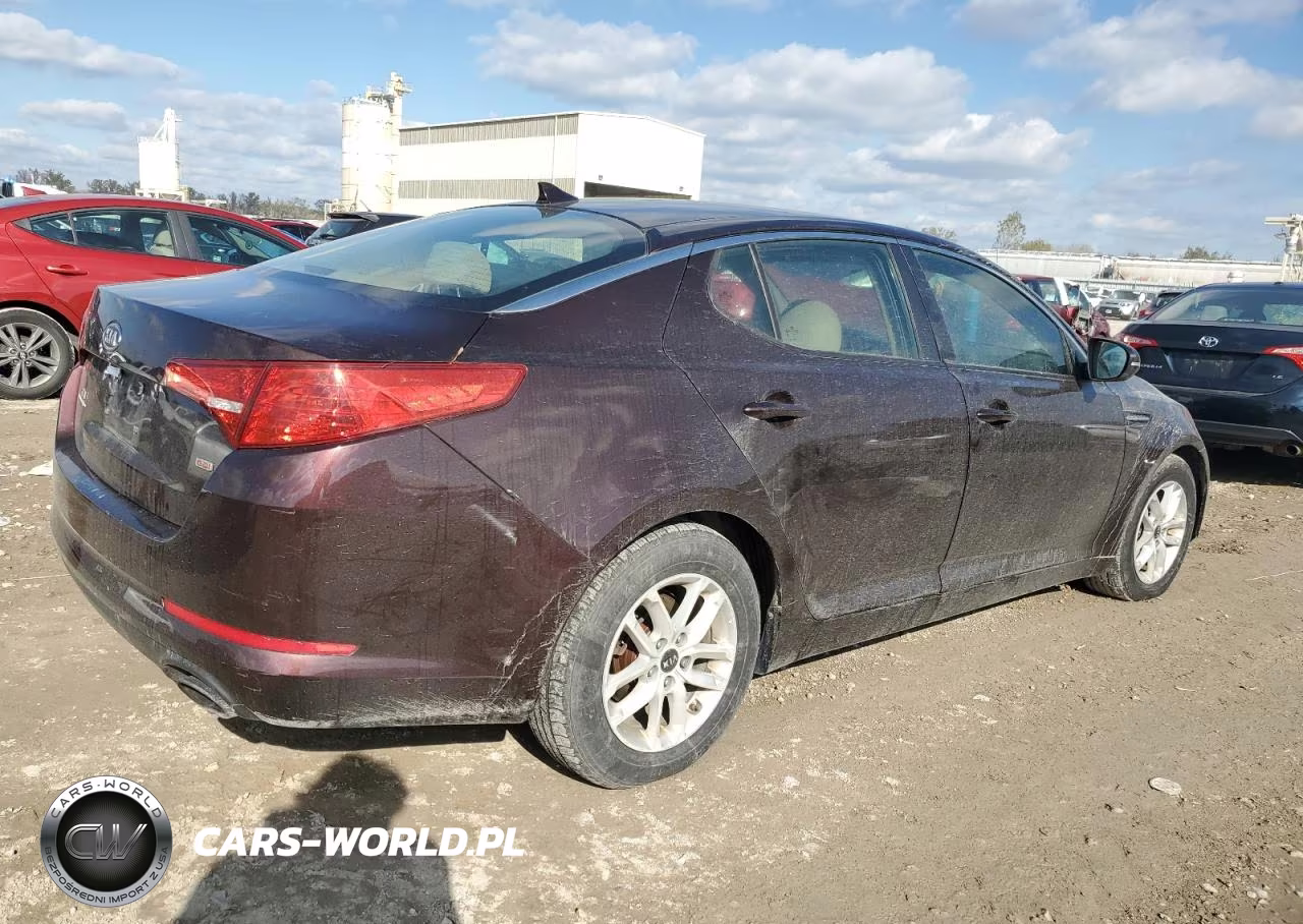 2011 Kia Optima Lx VIN:KNAGM4A76B5122404 - 3
