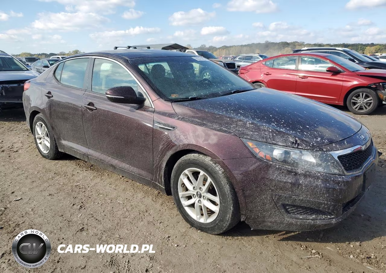 2011 Kia Optima Lx VIN:KNAGM4A76B5122404 - 4