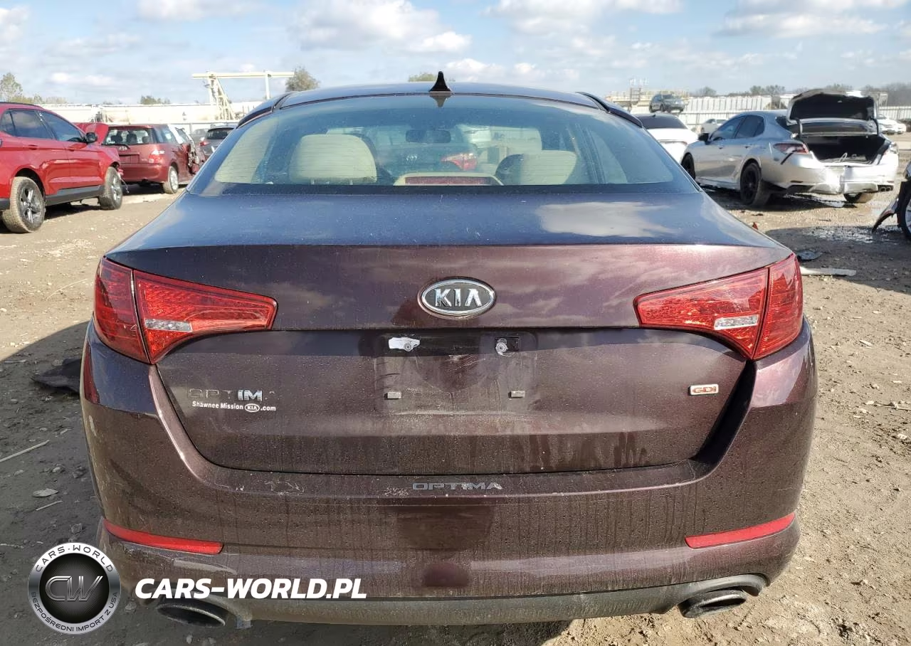 2011 Kia Optima Lx VIN:KNAGM4A76B5122404 - 6