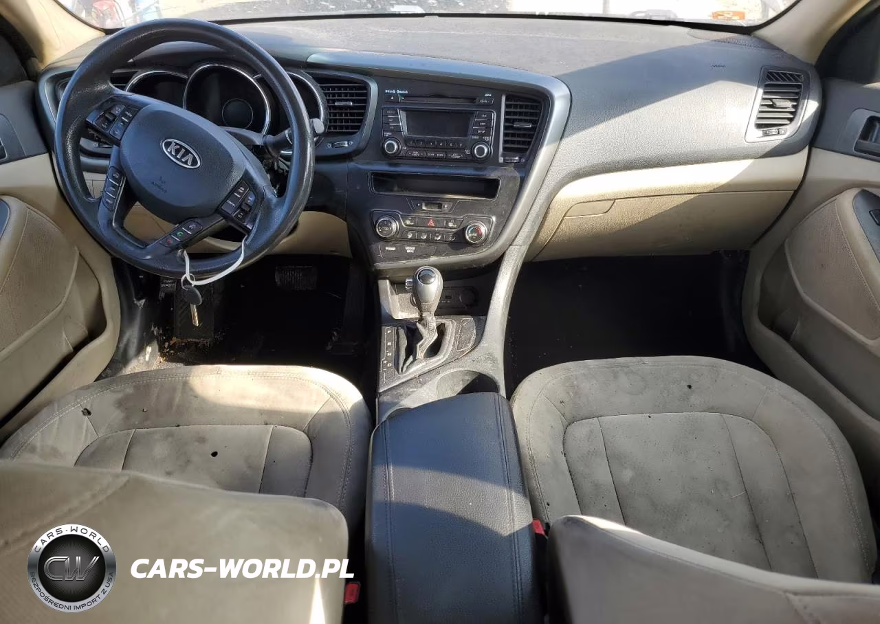 2011 Kia Optima Lx VIN:KNAGM4A76B5122404 - 8