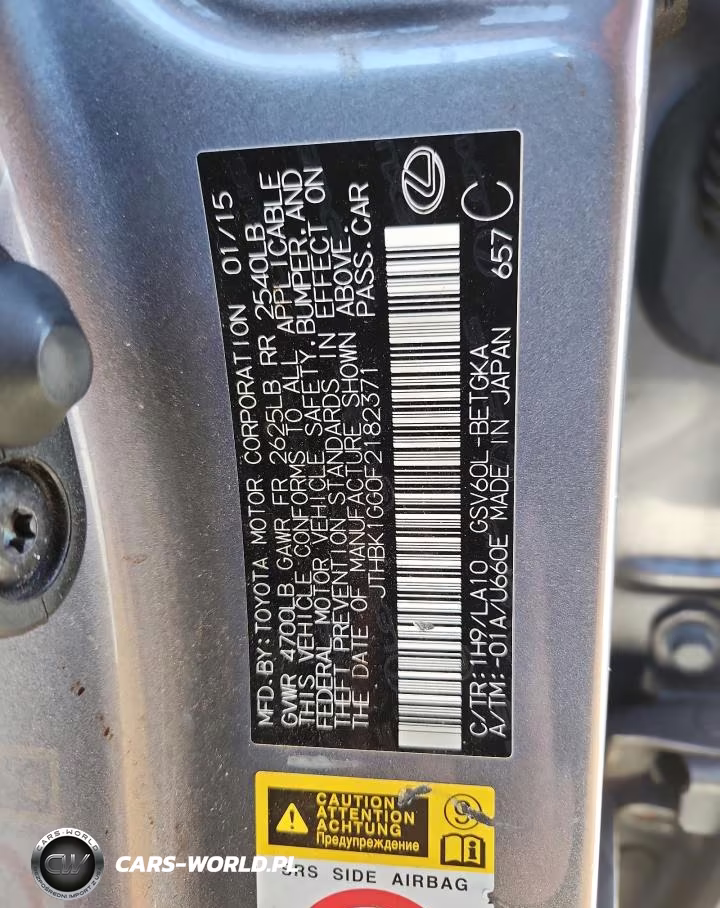 2015 Lexus Es 350 VIN:JTHBK1GG0F2182371 - 13