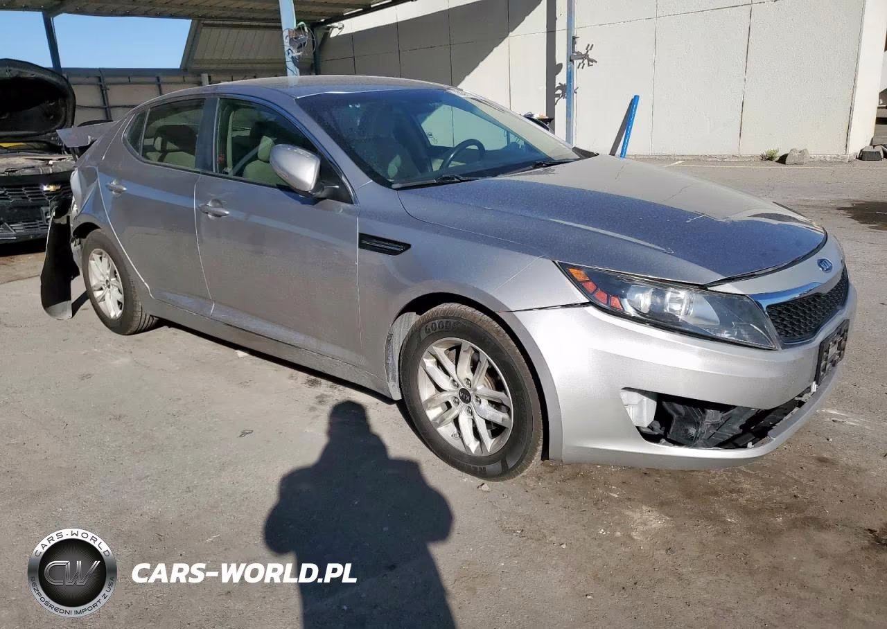 2011 Kia Optima Lx VIN:KNAGM4A78B5166730 - 4