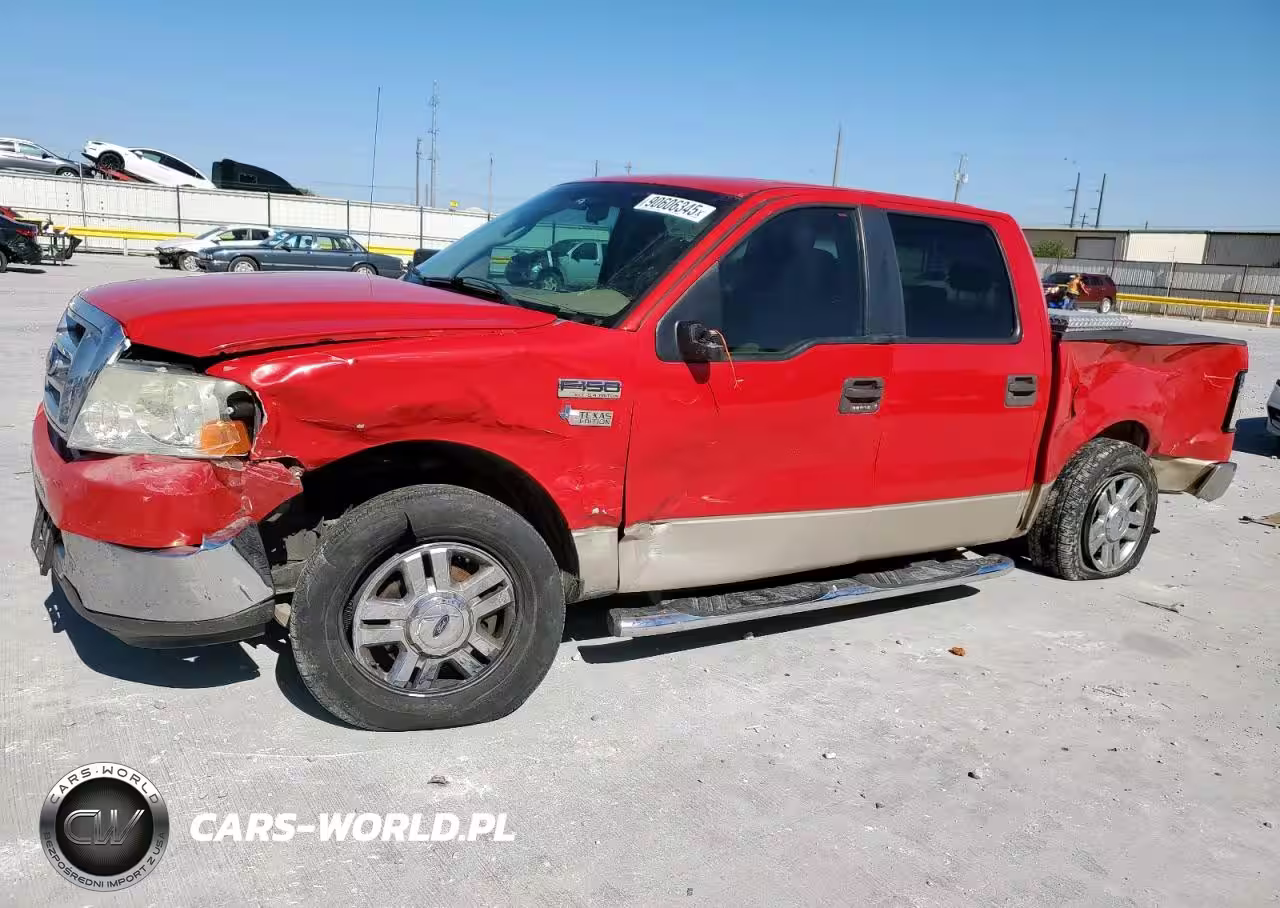 2008 FORD F150 SUPER SUPERCREW